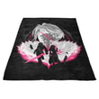 Gunblade Silhouette - Fleece Blanket