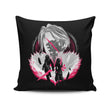 Gunblade Silhouette - Throw Pillow