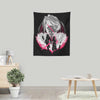 Gunblade Silhouette - Wall Tapestry