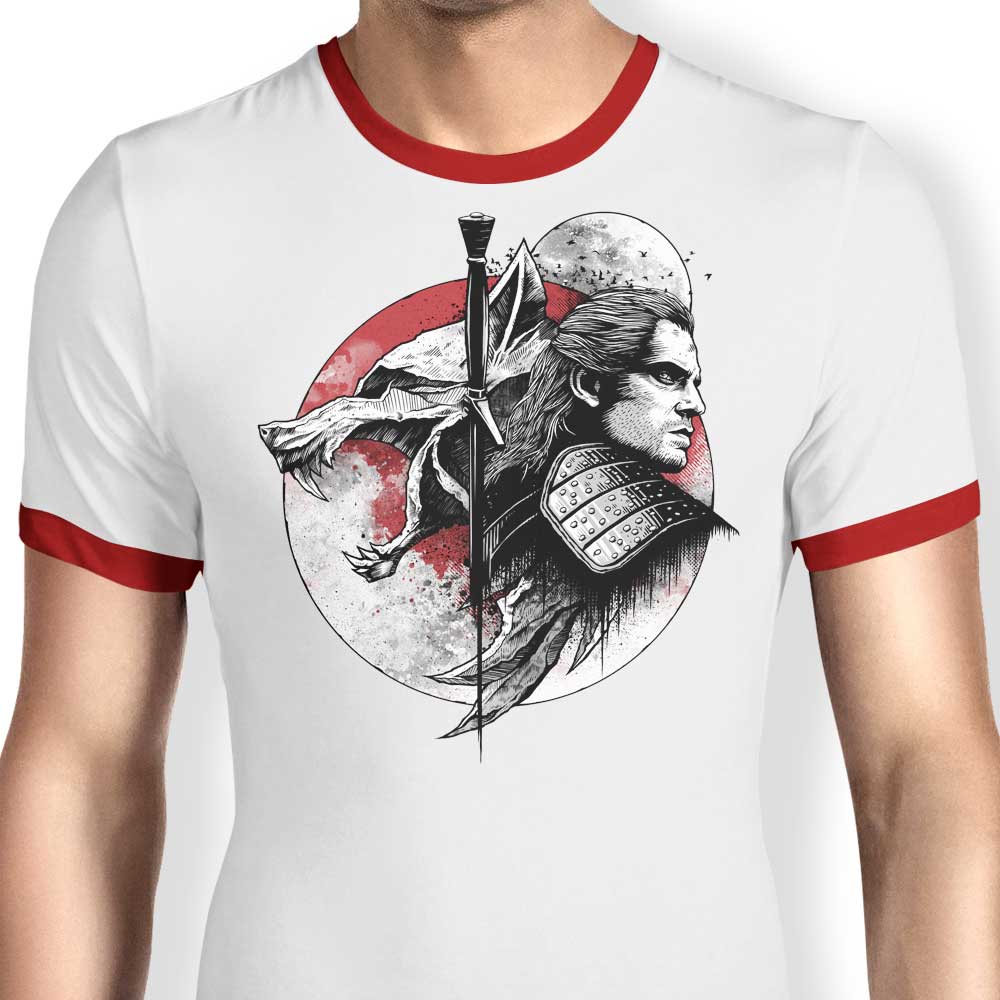 Gwynbleidd - Ringer T-Shirt