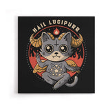 Hail Lucipurr - Canvas Print