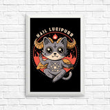Hail Lucipurr - Posters & Prints