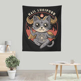 Hail Lucipurr - Wall Tapestry