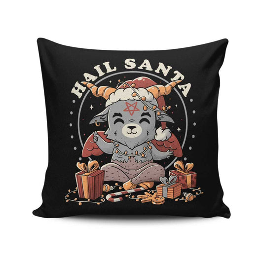 Hail Santa - Throw Pillow