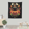 Halloween Candle Trick - Wall Tapestry