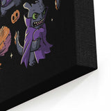 Halloween Dragons - Canvas Print