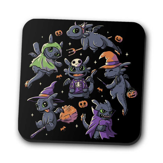 Halloween Dragons - Coasters