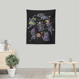 Halloween Dragons - Wall Tapestry