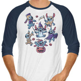 Halloween Experiments - 3/4 Sleeve Raglan T-Shirt