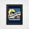Halloween Moon - Posters & Prints