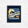 Halloween Moon - Posters & Prints