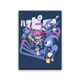 Happy Attack - Canvas Print