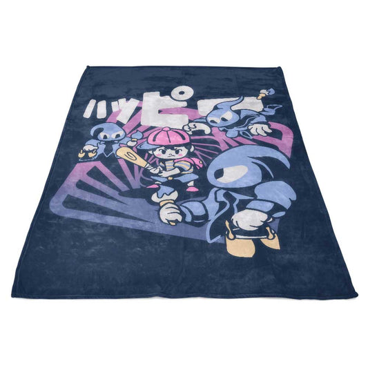 Happy Attack - Fleece Blanket