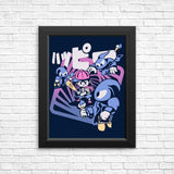 Happy Attack - Posters & Prints