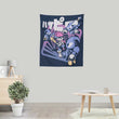 Happy Attack - Wall Tapestry