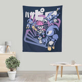 Happy Attack - Wall Tapestry