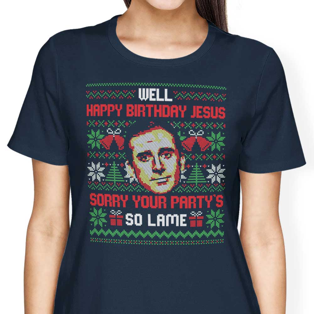 Happy Birthday Jesus - Women's Apparel