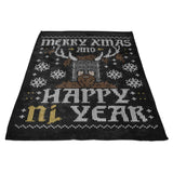 Happy Ni Year - Fleece Blanket