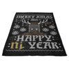 Happy Ni Year - Fleece Blanket