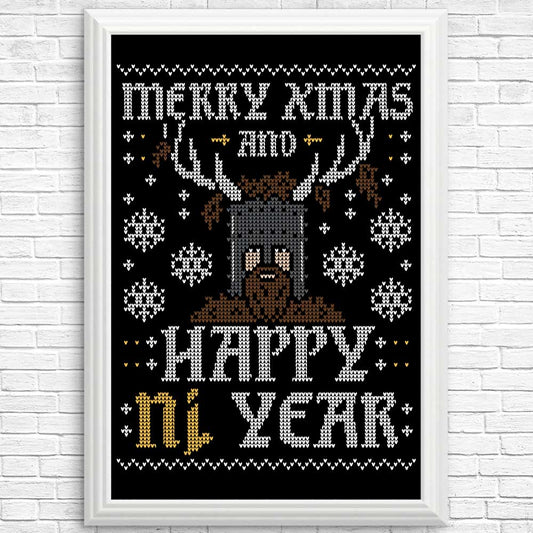 Happy Ni Year - Posters & Prints