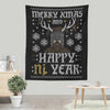 Happy Ni Year - Wall Tapestry