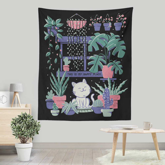 Happy Place - Wall Tapestry