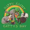 Happy Saint Catty's Day - Coasters