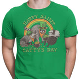 Happy Saint Catty's Day - Men's Apparel