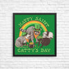 Happy Saint Catty's Day - Posters & Prints