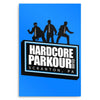 Hardcore Parkour - Metal Print