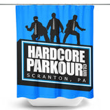 Hardcore Parkour - Shower Curtain