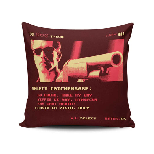 Hasta La Vista - Throw Pillow