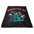 Haunted AF - Fleece Blanket
