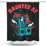 Haunted AF - Shower Curtain