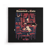 Haunted by Cats - Canvas Print