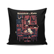 Haunted by Cats - Throw Pillow