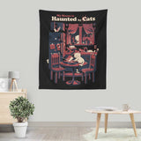 Haunted by Cats - Wall Tapestry
