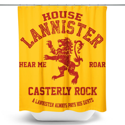 Hear Me Roar (Alt) - Shower Curtain