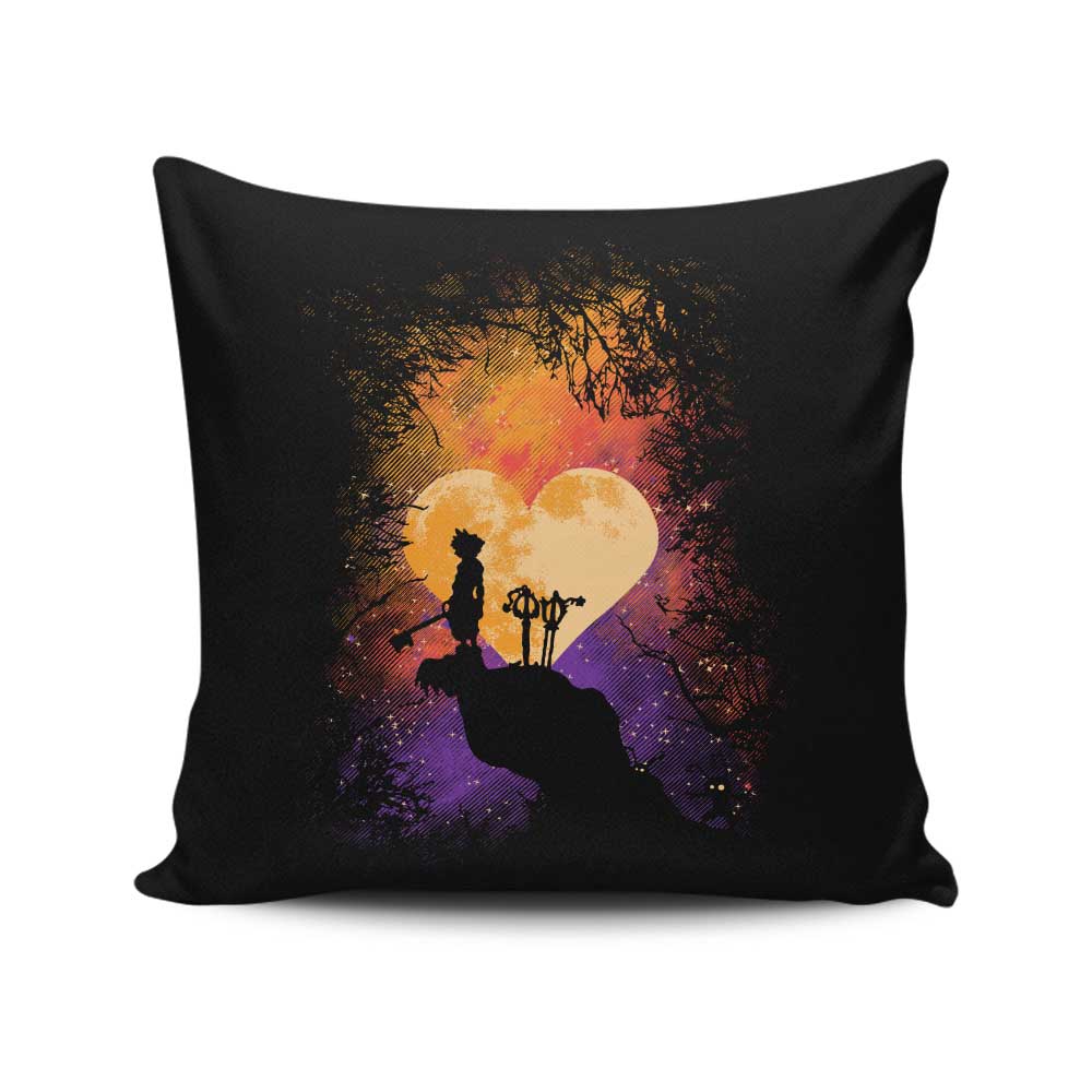 Heart of Gold - Throw Pillow