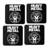 Heeler Metal - Coasters