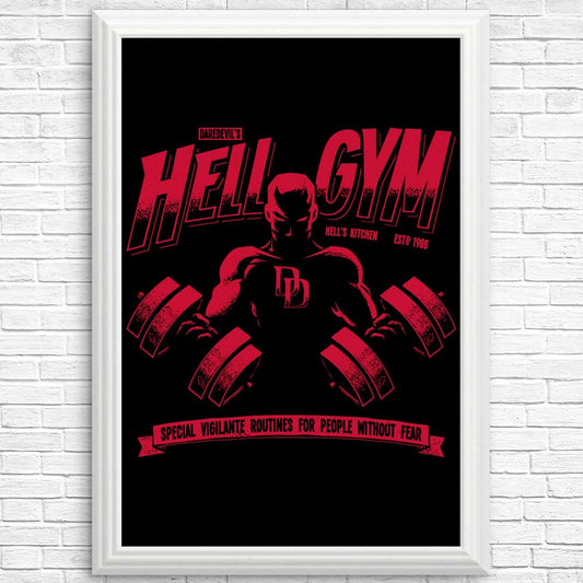 Hell Gym - Posters & Prints