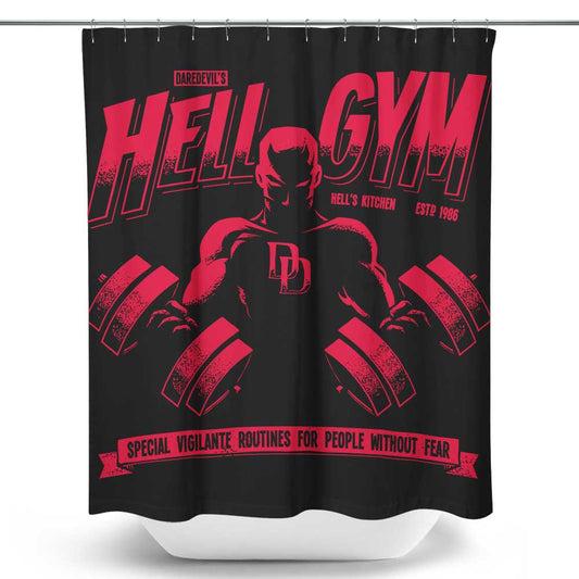 Hell Gym - Shower Curtain