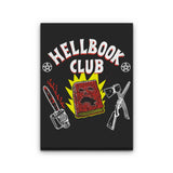 Hellbook Club - Canvas Print