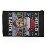 Hello Santa Sweater - Accessory Pouch