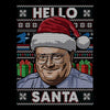 Hello Santa Sweater - Accessory Pouch