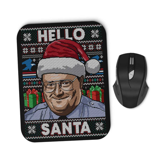 Hello Santa Sweater - Mousepad