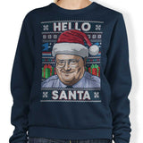 Hello Santa Sweater - Sweatshirt