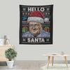 Hello Santa Sweater - Wall Tapestry