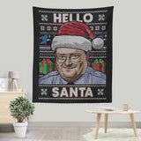 Hello Santa Sweater - Wall Tapestry