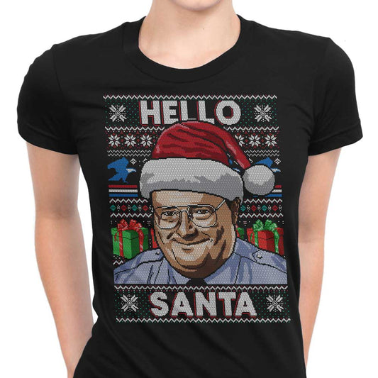 Hello Santa Sweater - Women's Apparel
